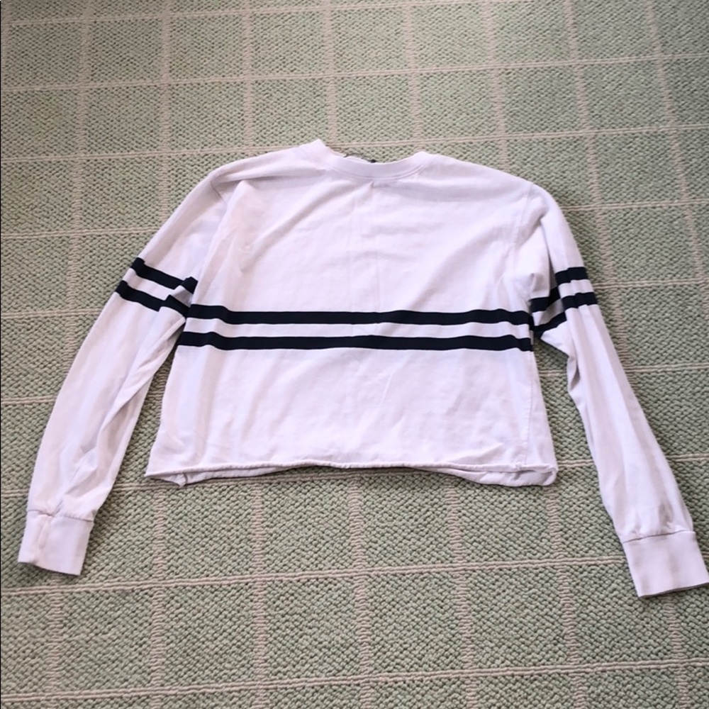 A Brandy Melville white top.
